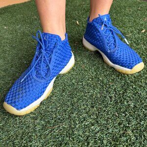 Jordan Future Phantom Shoes Size 7Y Youth Boys Blue 656504 Basketball